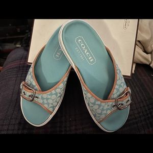 Coach slip in sandals